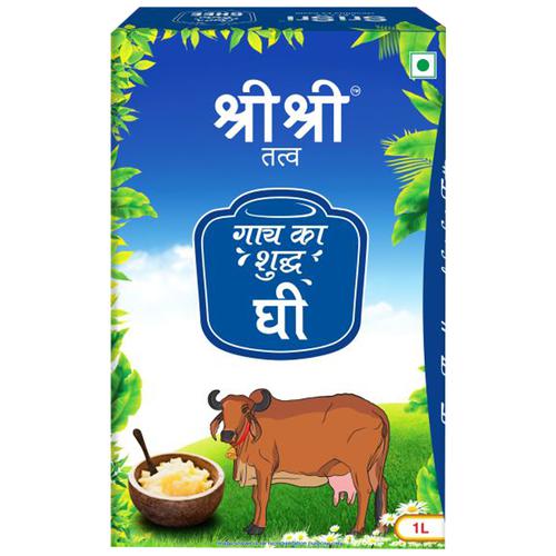 Sri Sri Tattva Cows Ghee/Tuppa, 1 L  