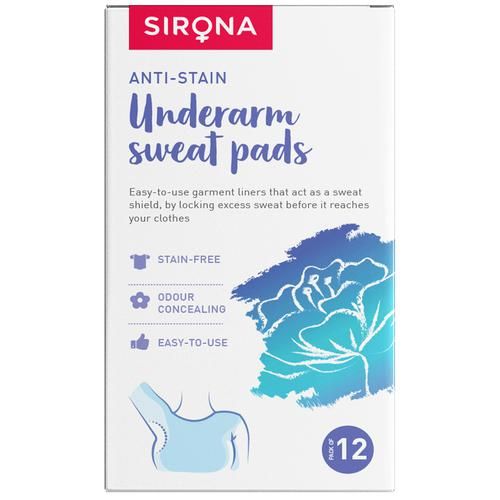 Buy Sirona Under Arm Sweat Pads 12 Pcs Online At Best Price of Rs