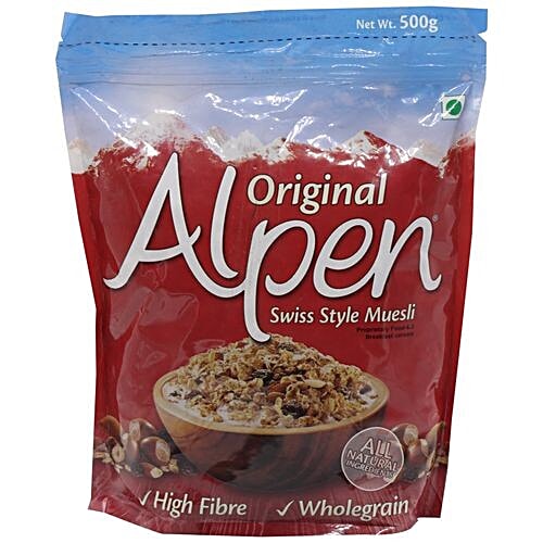 Buy Alpen Swiss Style Muesli Regular 500 Gm Online At Best Price of Rs