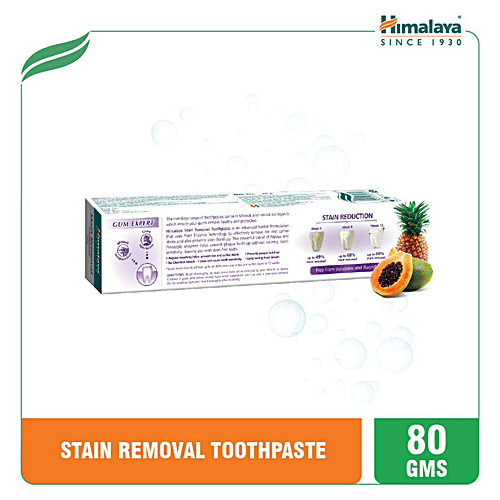 Buy Himalaya Toothpaste Stain Removal 80 Gm Online At Best Price of Rs
