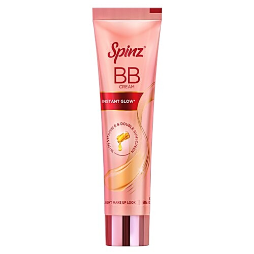 Spinz BB Brightening & Beauty Fairness Cream That Covers Spots Gives 2X Instant Glow & Sun Protection, 29 g  