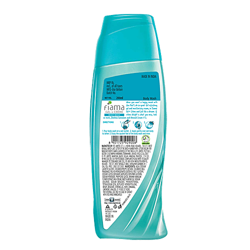 Buy Fiama Di Wills Body Wash Bramha Kamalam Almond Cream 200 Ml Online