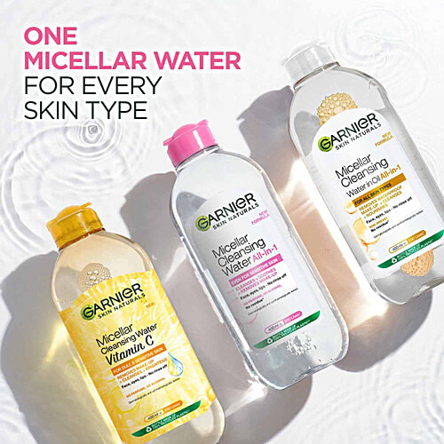 Garnier All-in-1 Micellar Cleansing Water, 125 ml No Paraben, No Alcohol, No Perfume