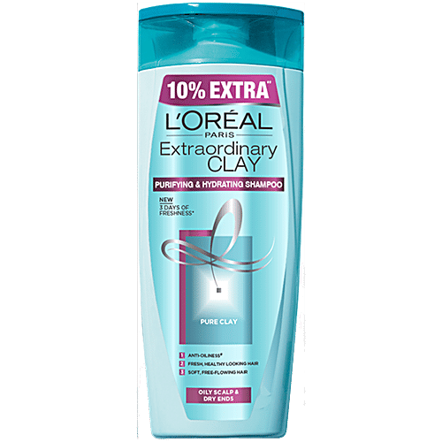 Loreal Paris Extraordinary Clay Shampoo, 75 ml