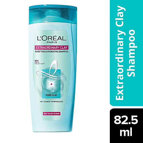Buy Loreal Paris Shampoo Extraordinary Clay 75 Ml Online At Best Price