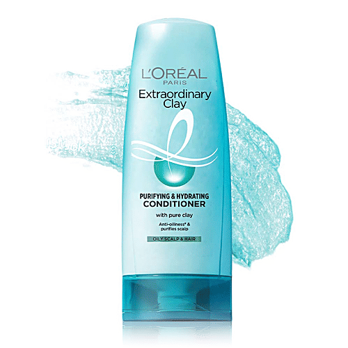 Buy Loreal Paris Conditioner Extraordinary Clay 175 Ml Online At Best