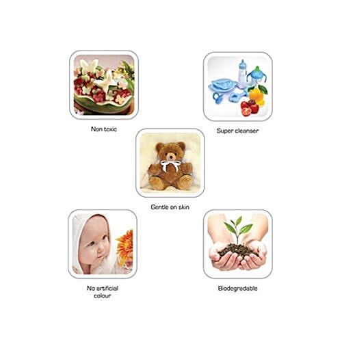 LuvLap Liquid Cleanser - Refill Pack, Anti-Bacterial, 1 L  Anti-bacterial