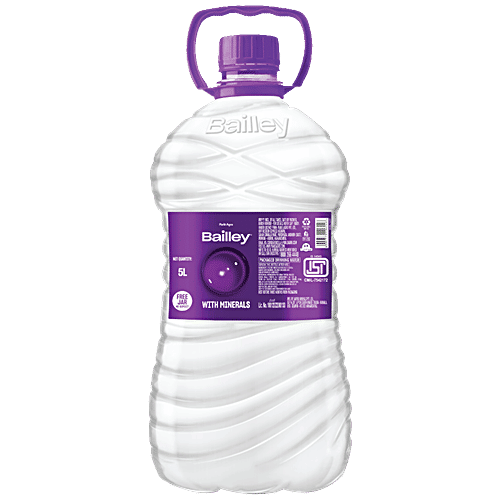 Bailley Packaged Drinking Water, 5 L