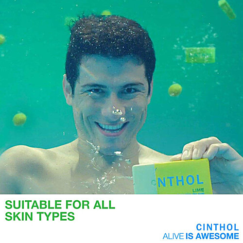 Cinthol Refreshing Deo Lime Bath Soap, 99.9% Germ Protection, 40 g  99.9% Germ Protection