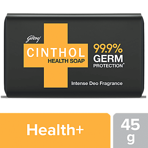 Buy Cinthol Health Intense Deo Fragrance Bath Soap, 99.9 Germ