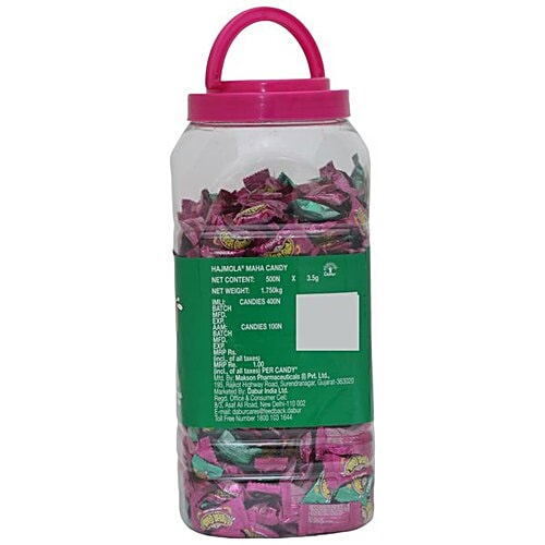 Dabur Hajmola Maha Candy - Aam+Imli, 500 pcs  