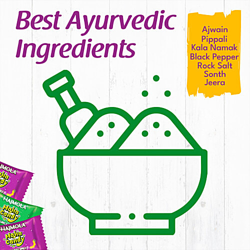 Dabur Hajmola Chulbuli Imli & Albela Aam Maha Candy, 130 pcs Pouch