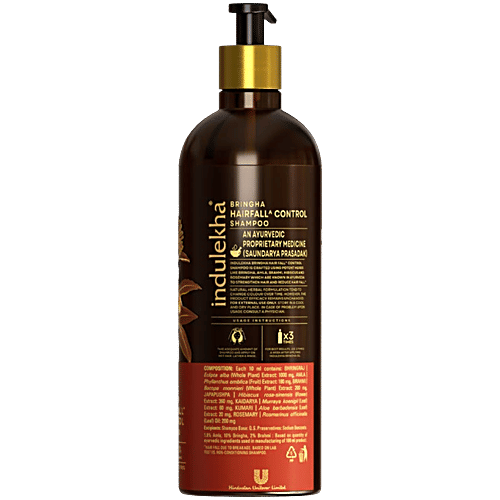 Indulekha Bringha Hairfall Control Shampoo, 180 ml  Proprietary Ayurvedic Medicine