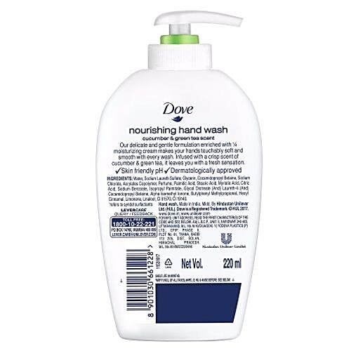 Dove Handwash - Cucumber & Green Tea Scent, 220 ml  