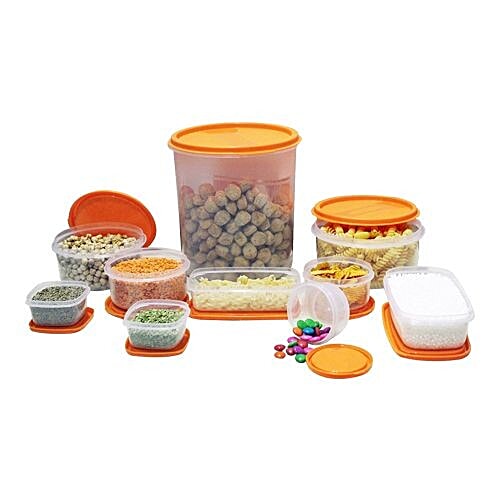 Buy Princeware Container Set Assorted Colour 10 Pcs Online At Best
