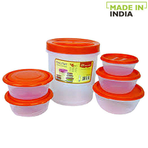 Buy Princeware Container Set 6 pcs Online at Best Price. of Rs 259