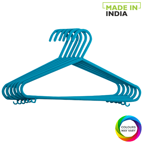 All Time All Time Plastic Hanger / Cloth Hanger 022 - Assorted Colour, 12 pcs  