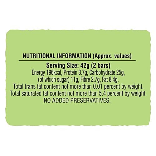 Nature Valley Crunchy Granola Bar - Oats & Dark Chocolate, 42 g  Made with Wholegrain Oats