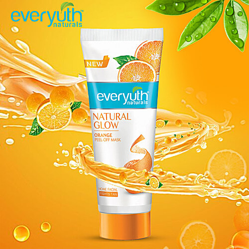 Buy Everyuth Naturals Natural Glow PeelOff Mask Orange, Home Facial