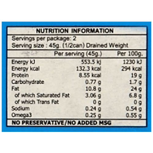 Canned Sardines In Olive Oil Nutrition Facts My Bios