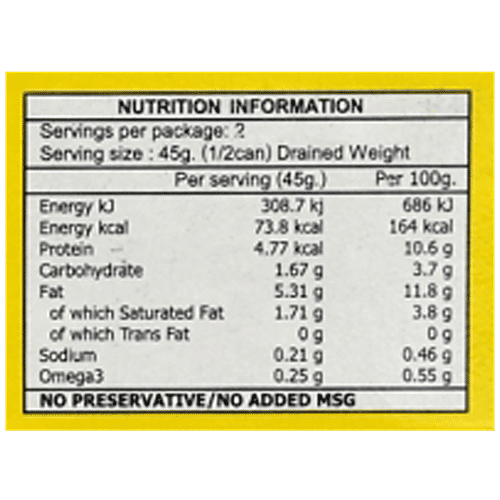 Golden Prize Canned Sardine - in Tomato Sauce, 125 g Excellent Source of Omega-3