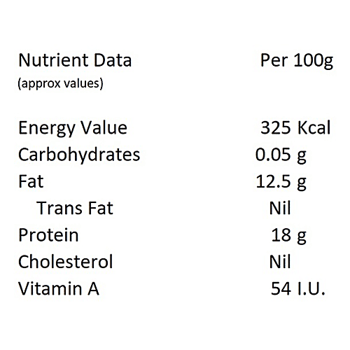 NUTORAS Edam Cheese Block - Made from Cow's Milk, 200 g Pouch Zero Cholesterol, Zero Trans Fat