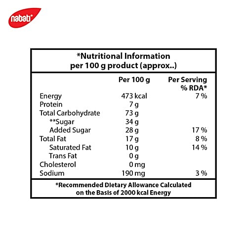 Nabati Wafer - Chocolate, Richoco, 30 g  Zero Trans Fat, Zero Cholesterol