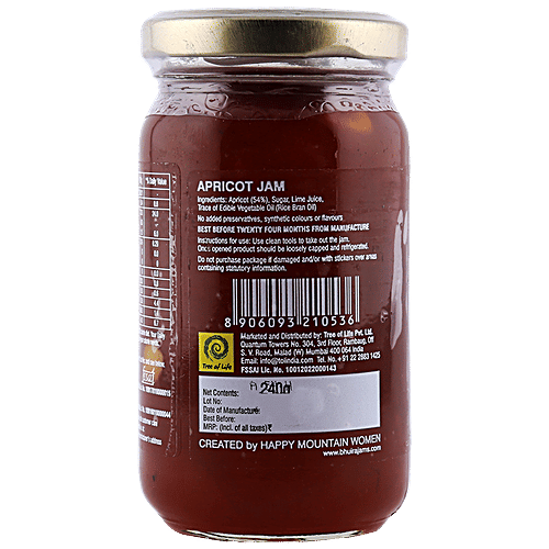 Bhuira Jam - Apricot, 240 g  