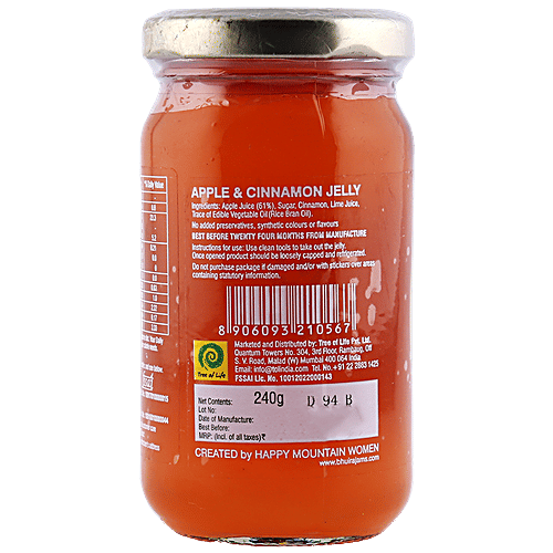 Bhuira Jelly - Cinnamon & Apple, 240 g  