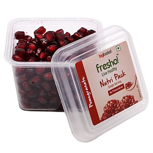 Fresho Pomegranate - Single Serve, Peeled, 80 g  