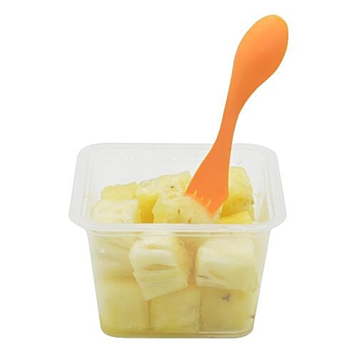 Fresho Pineapple - Chunks, Single Serve, 80 g  