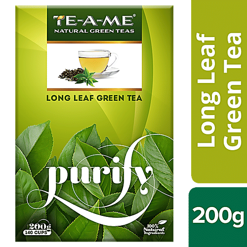 Buy Te A Me Tea Long Leaf Green Tea 200 Gm Online At Best Price of Rs 175 bigbasket