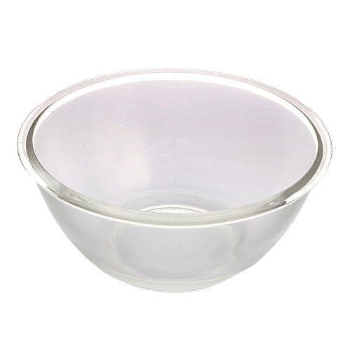 Glass Ideas  Multi Utility Fruit/DryFruit Storage Glass Bowl With Lid, 250 ml  