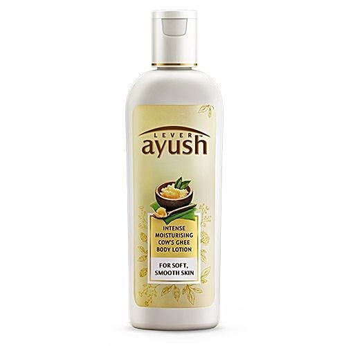 Buy Lever Ayush Body Lotion Intense Moisturizing Cows Ghee 300 Ml Online At Best Price of Rs 250