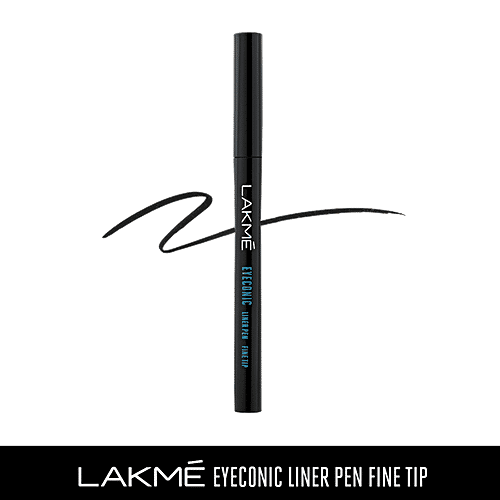 Lakme Liner Pen - Fine Tip, Eyeconic, 1 ml  