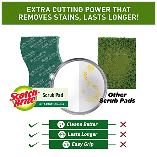 Scotch Brite Scrub Pad, 5 pcs