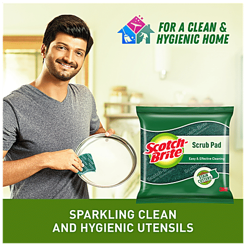 Scotch Brite Scrub Pad, 5 pcs