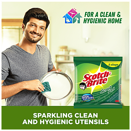 Scotch Brite Scrub Pad, 5 pcs