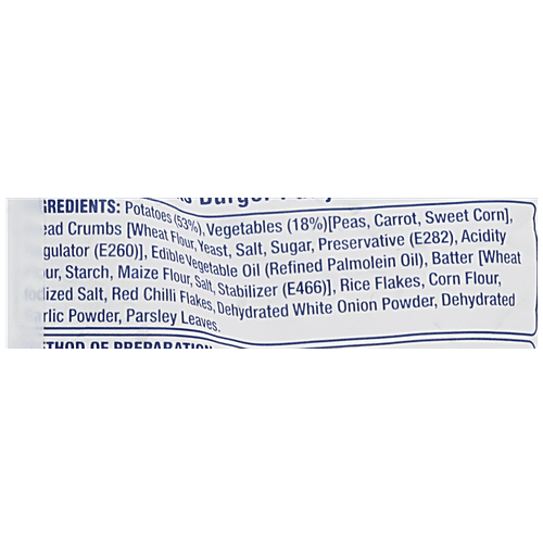 Buy Amul Happy Treats Veg Burger Patty 360 Gm Online At Best Price of