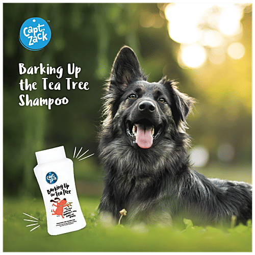 Captain Zack Barking Up the Tea Tree Anti-Itch Dog Shampoo, 200 ml  