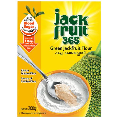 Jackfruit365 Green Jackfruit Flour, 200 g  Rich In Dietary Fibre