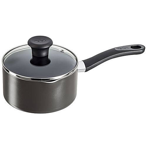 Buy Tefal Delicia 16 cm NonStick Sauce Pan Greyish Black Online at