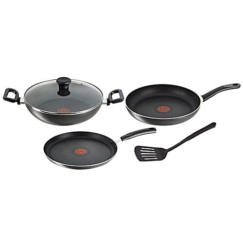 Buy Tefal Delicia NonStick Cookware Set Tawa + Frypan + Kadhai
