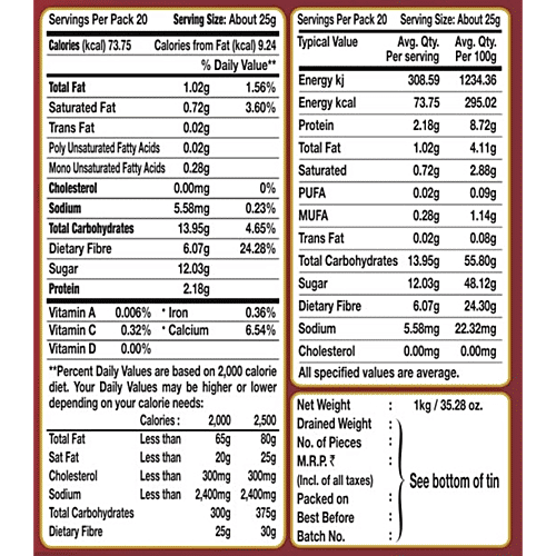 Prabhuji Pure Food Rossogolla, 500 g  