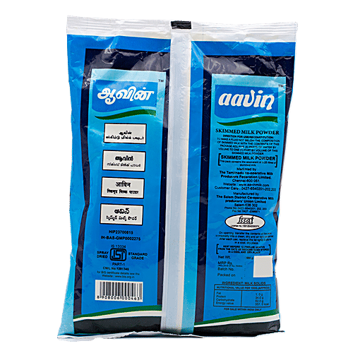 Aavin  Milk Powder - Skimmed, Spray Dried, 500 g  
