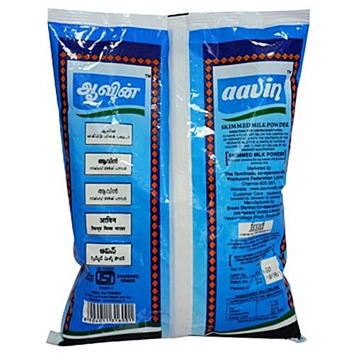 Aavin Milk Powder - Skimmed, Spray Dried, 1 kg Pouch Spray Dried