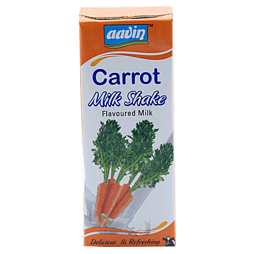 Aavin  Milkshake - Carrot, 200 ml  