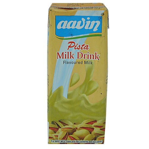 Aavin  Milk Drink - Pista Flavoured, 200 ml  