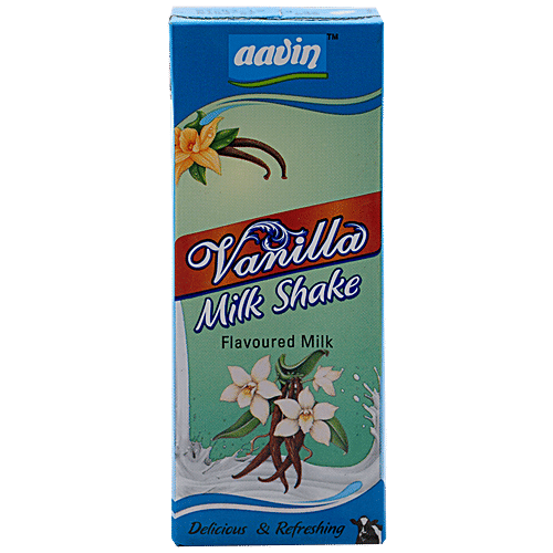 Aavin  Milk Drink - Vanilla Flavoured, 200 ml  