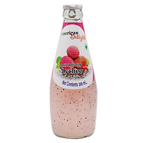 Buy American Delight Basil Drink Lychee Flavored Online at Best Price